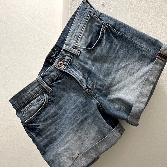 The roll-up shorts Jeans short - Picture 1 of 3